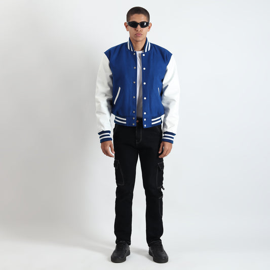 The Azure Varsity Jacket