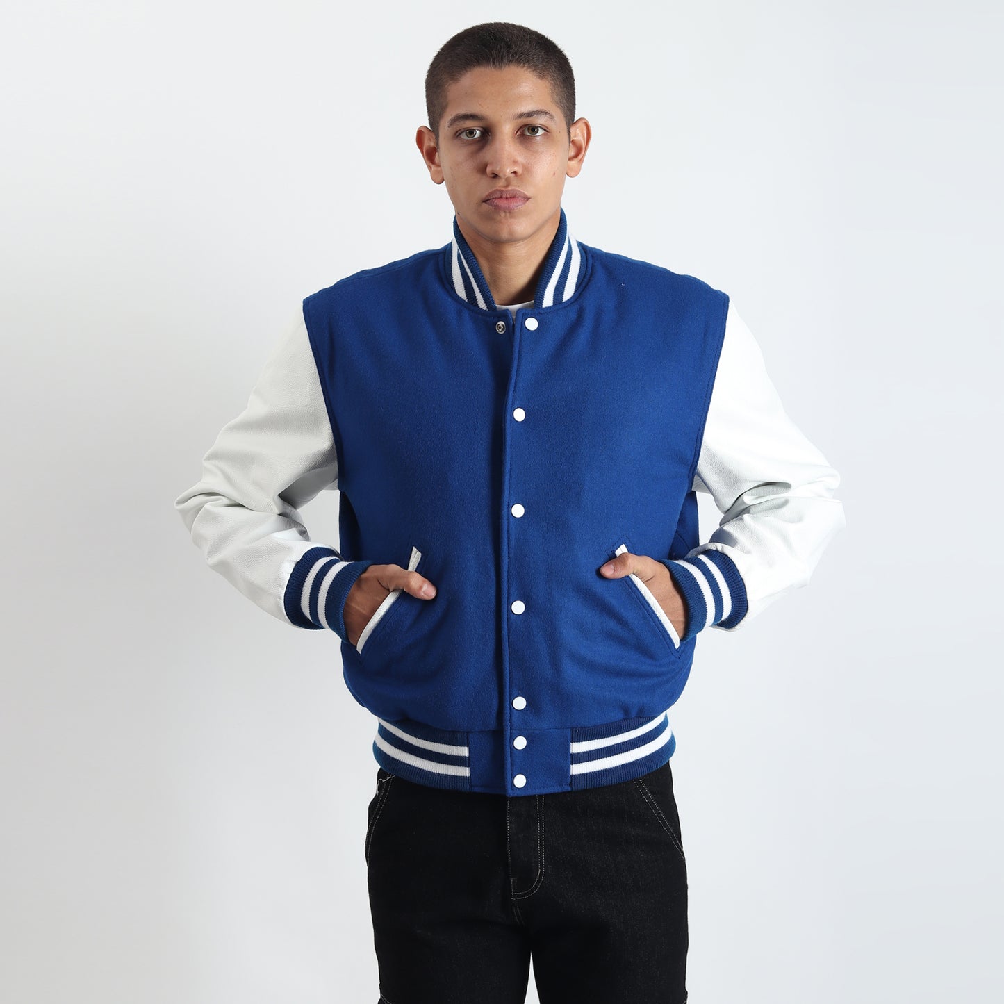 The Azure Varsity Jacket