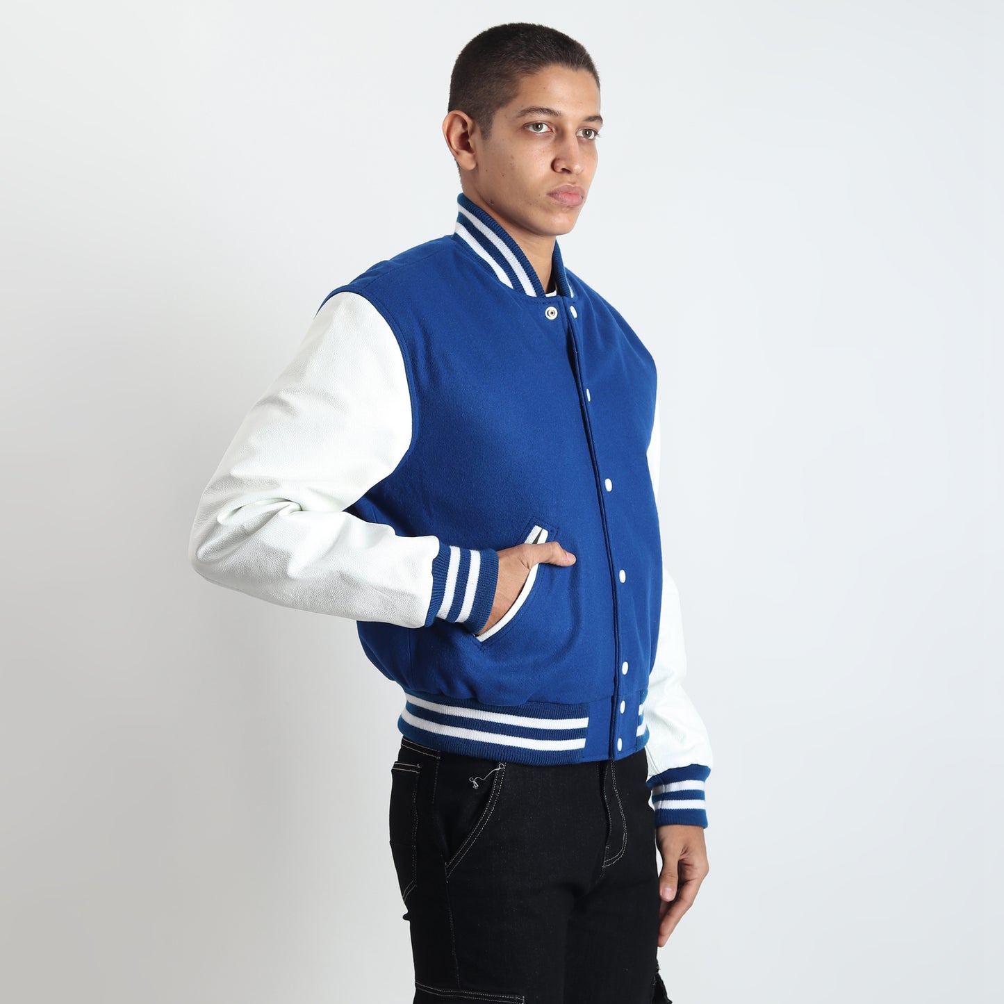 The Azure Varsity Jacket