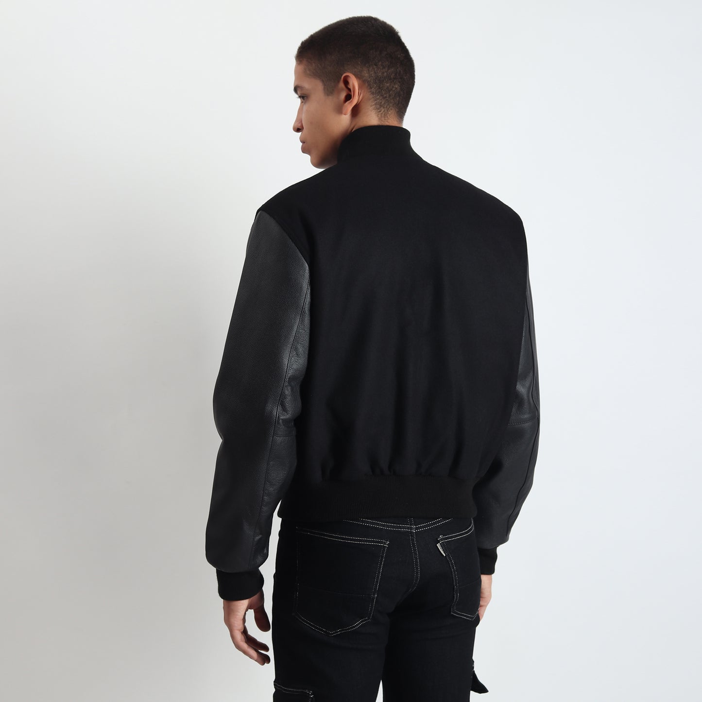 The Black Tom Varsity Jacket